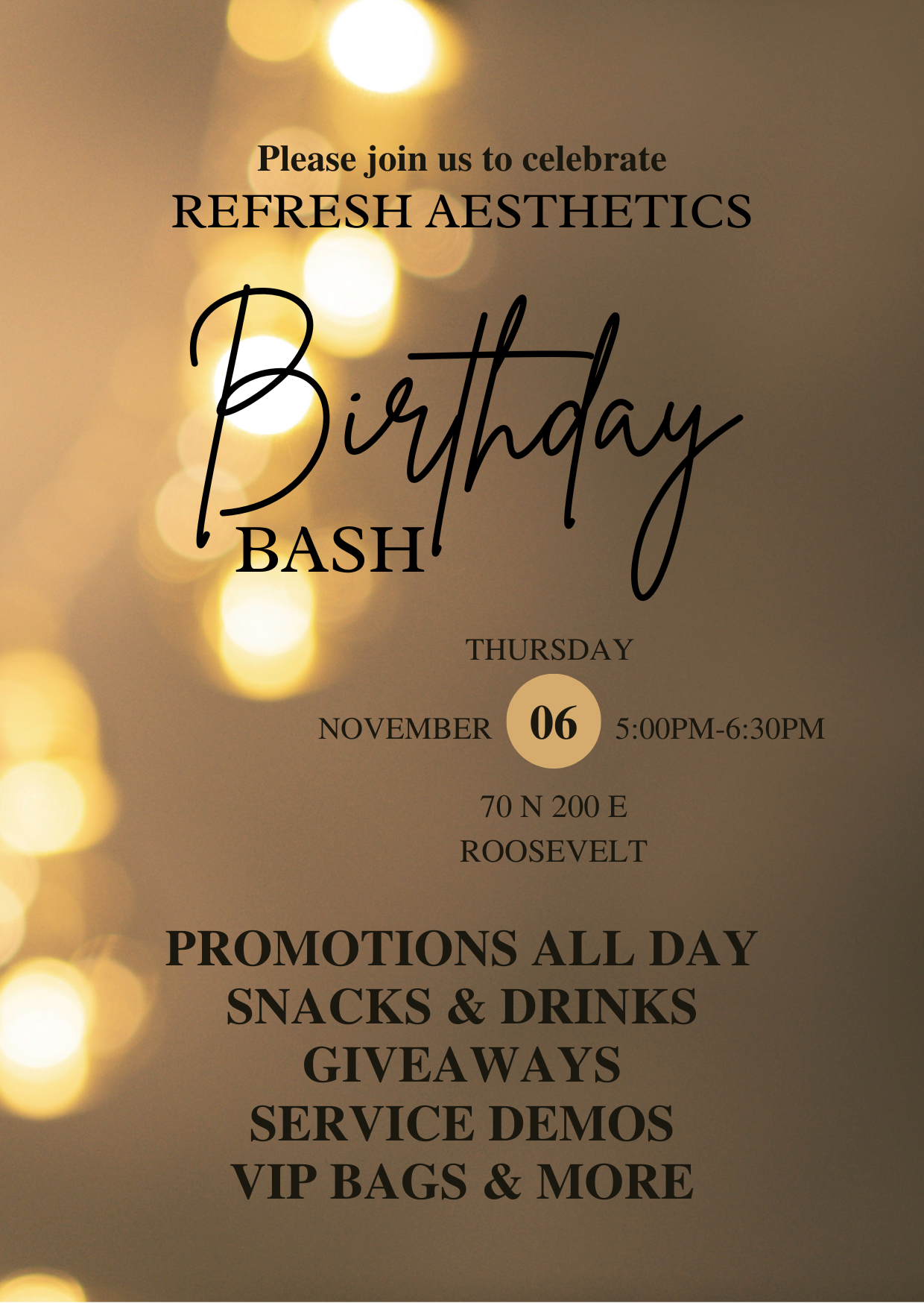 Birthday Bash 